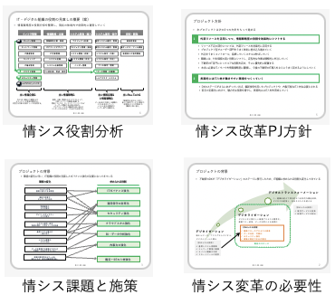 情シス組織変革支援 B社 実績資料